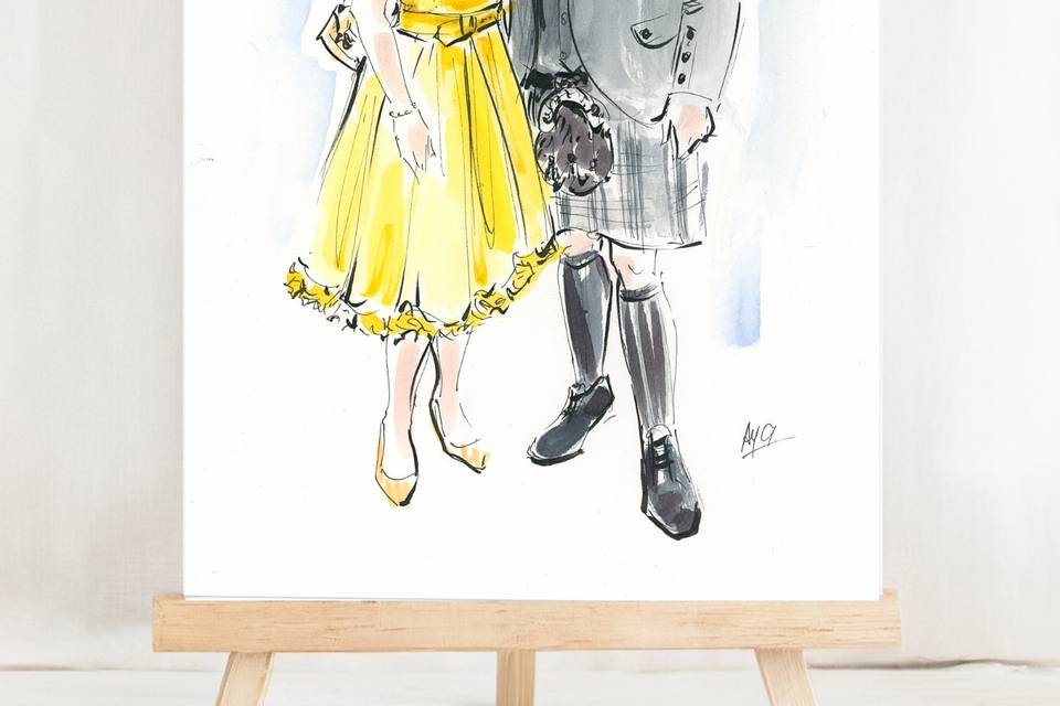 A5 Live Guest Illustration