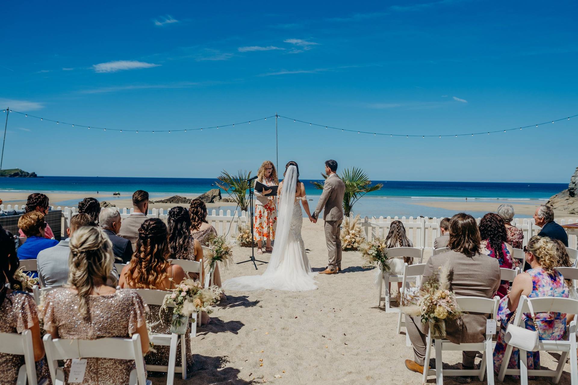 lusty glaze private beach weddings