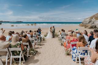 Lusty Glaze Private Beach Weddings