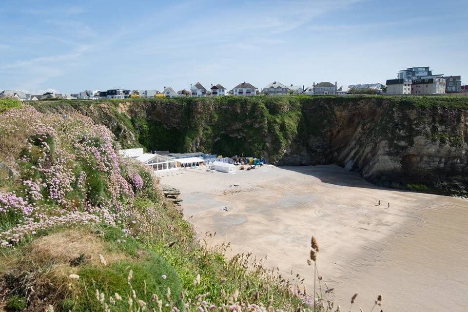 Lusty Glaze Beach Weddings