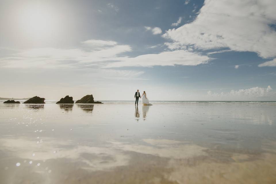 Lusty Glaze Private Beach Weddings