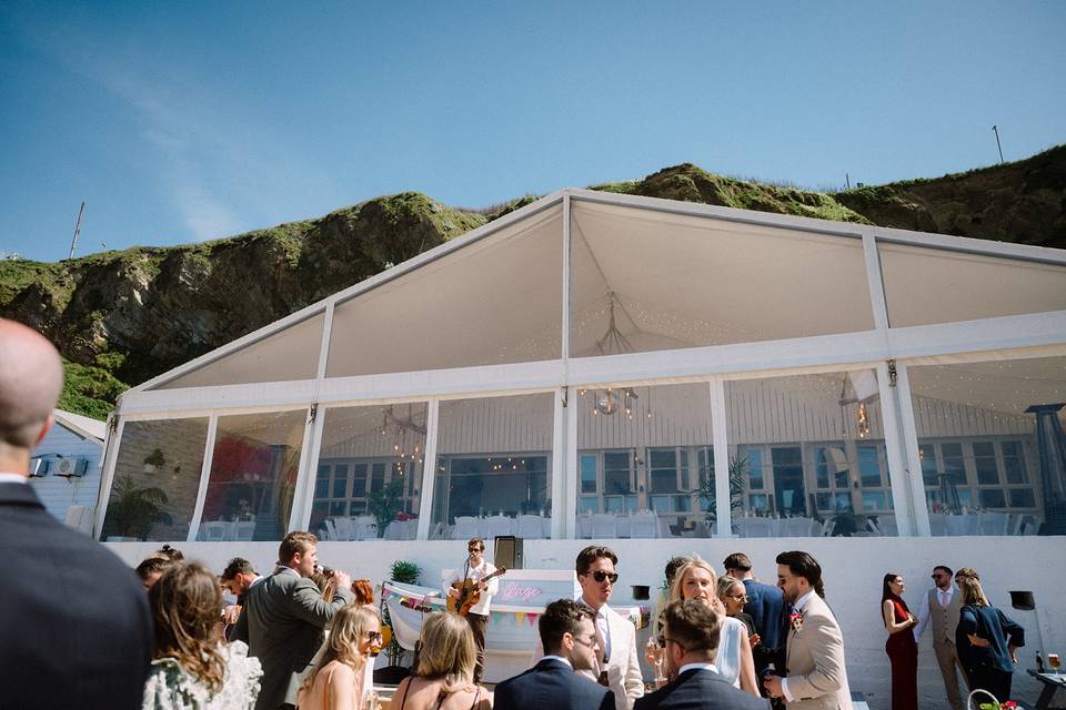 Marquee Outside