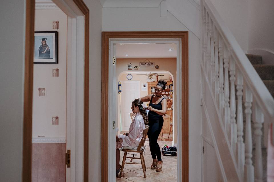 Groom prep