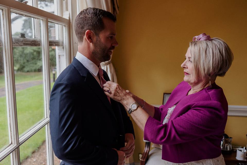 Groom prep