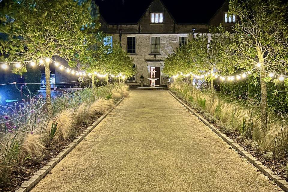 Festoons at Froyle Park