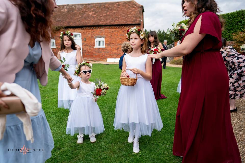 Flower girl personal flowers