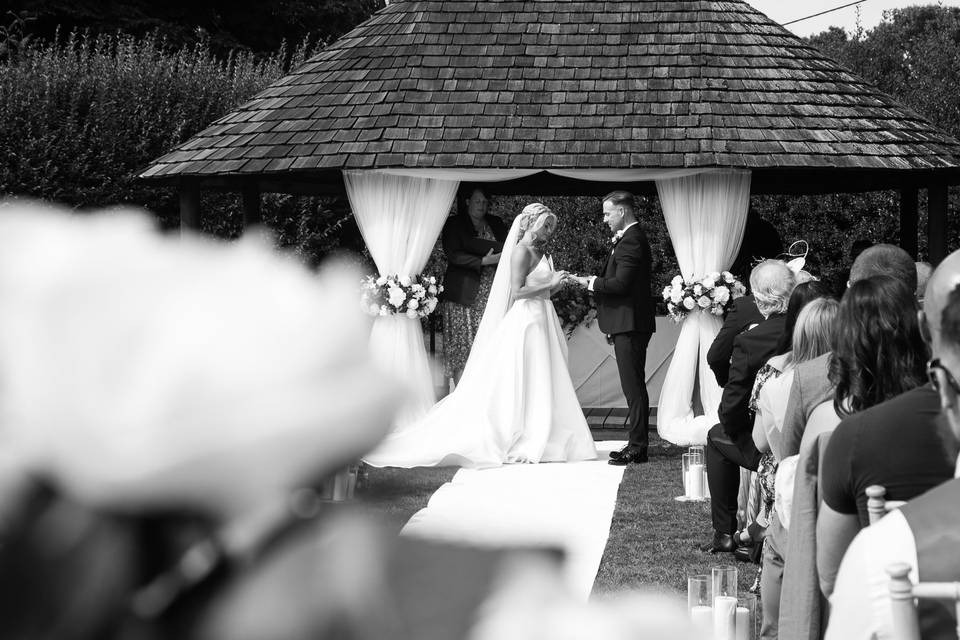 Outside ceremony