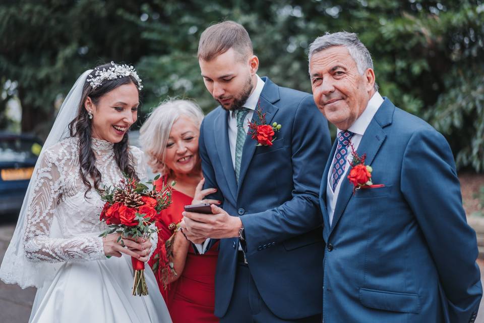 Winter wedding