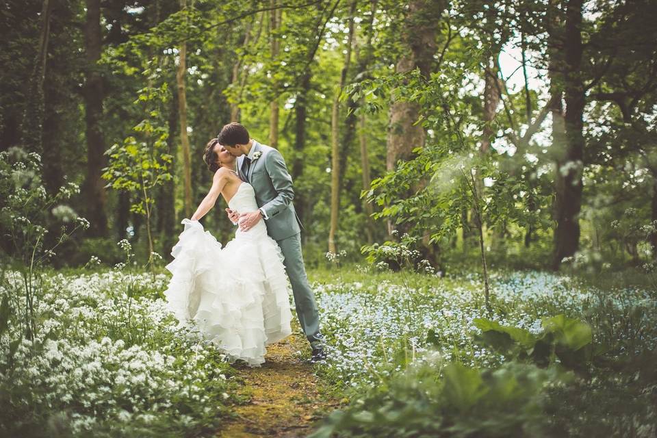 Woodland wedding paradise