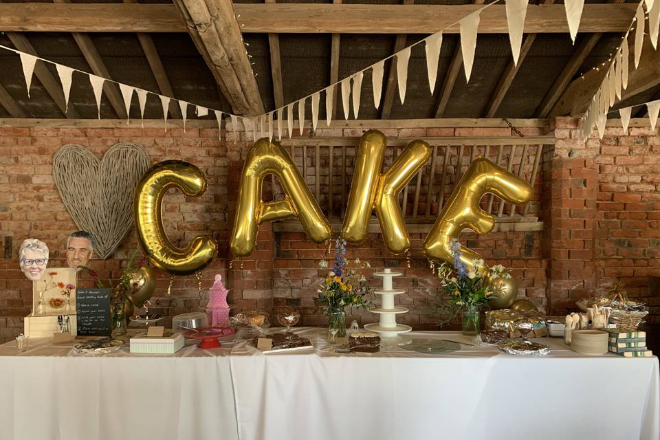 Cake Table