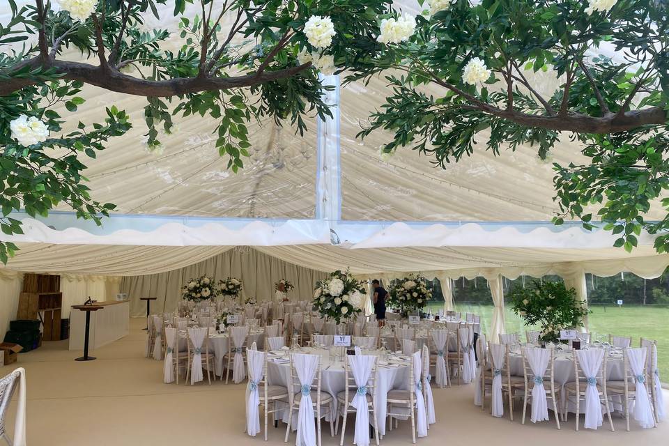 Clear marquees