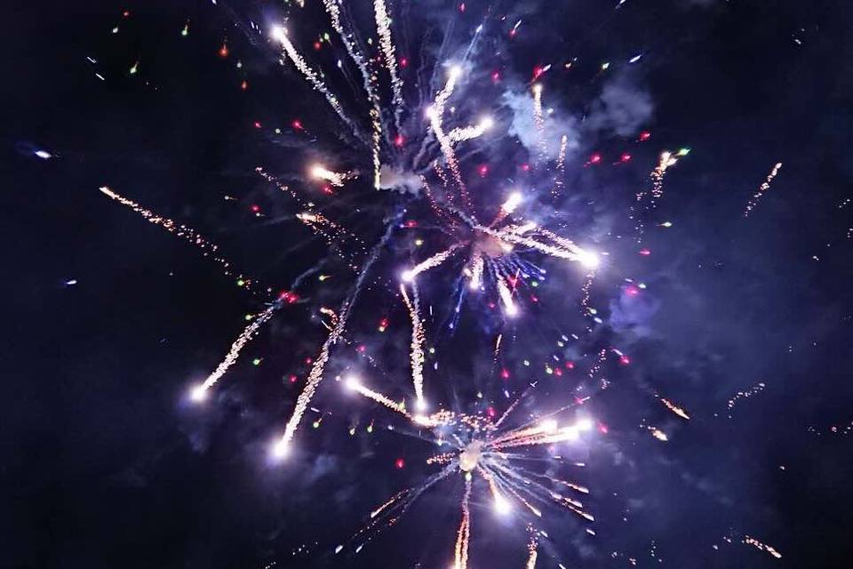 Wedding fireworks