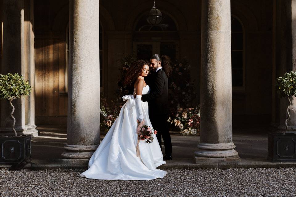 Bride groom portrait