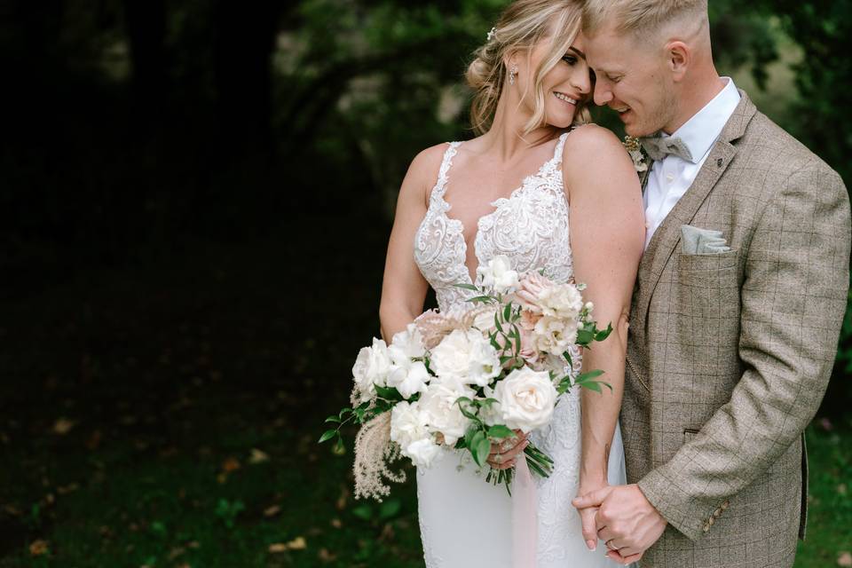 Bride groom portrait