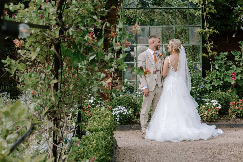 Bride groom portrait