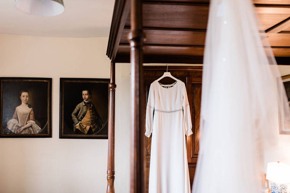 Bridal prep room