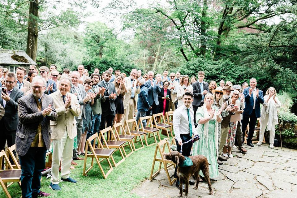 Outdoor ceremony