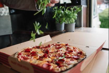 Pepperoni pizza