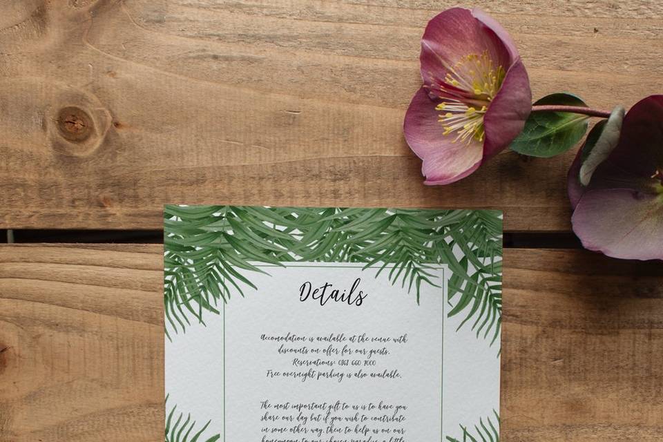 Jellypress Wedding Stationery