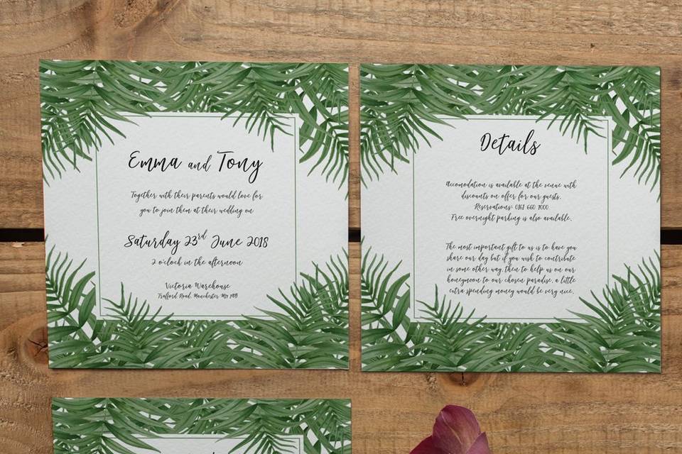 Jellypress Wedding Stationery