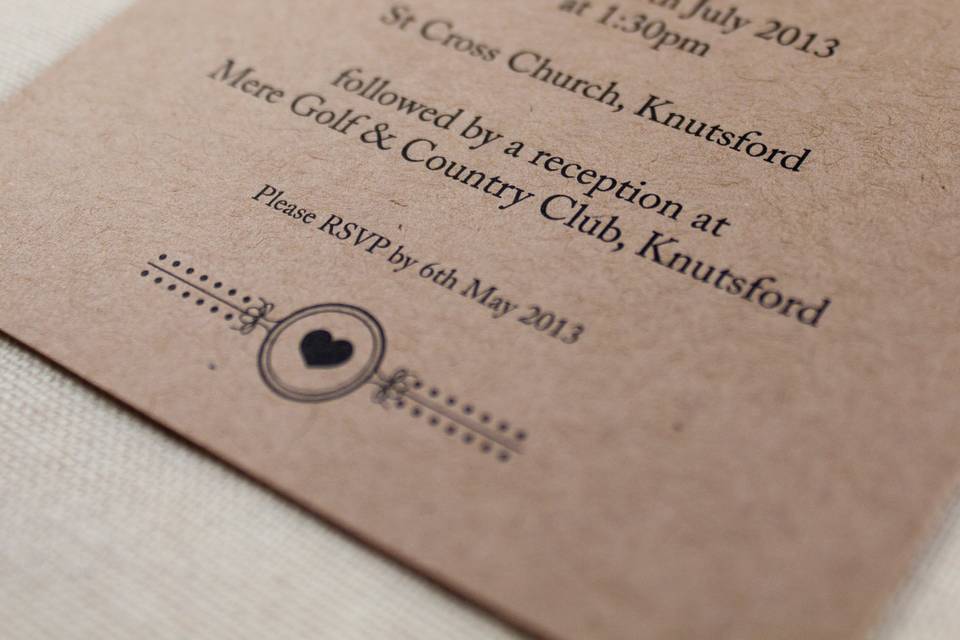 Jellypress Wedding Stationery