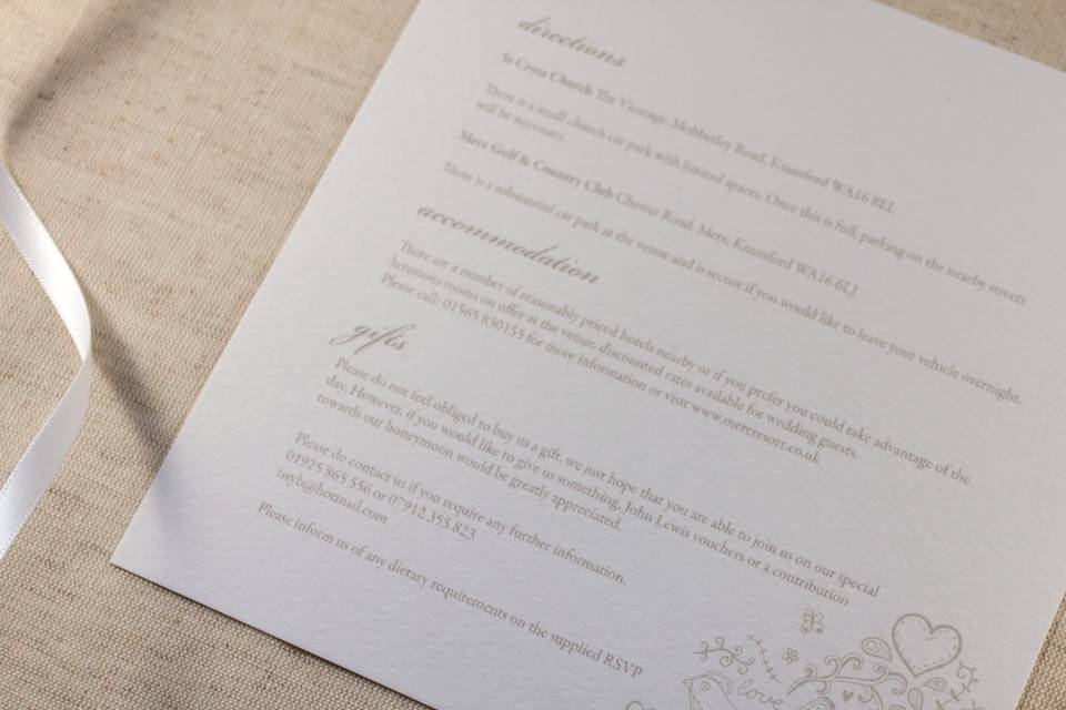 Jellypress Wedding Stationery