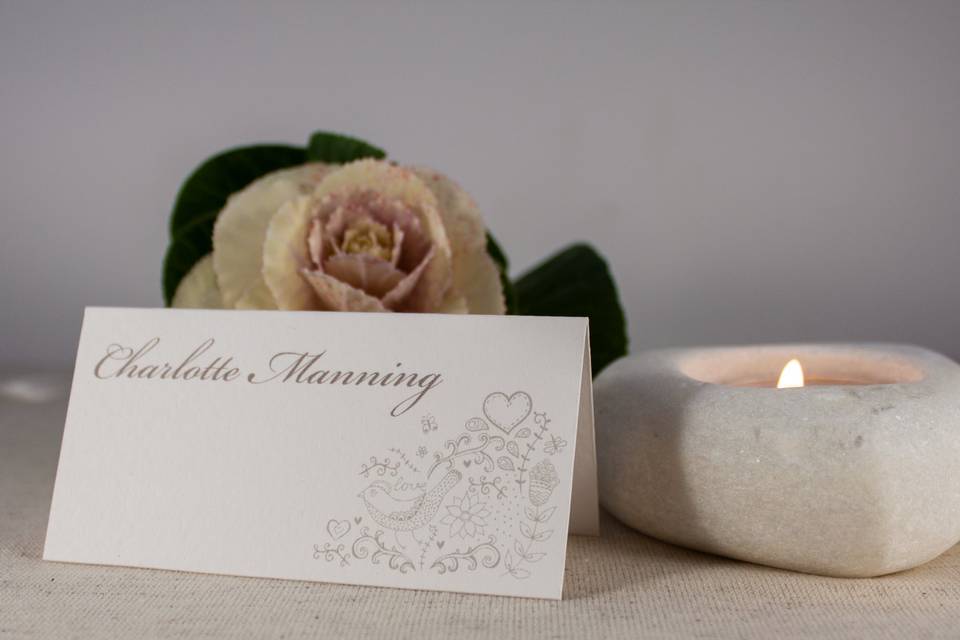 Florence Place Card