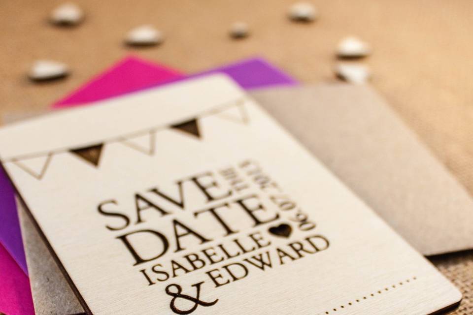 Kate Save the Date (Engraved)