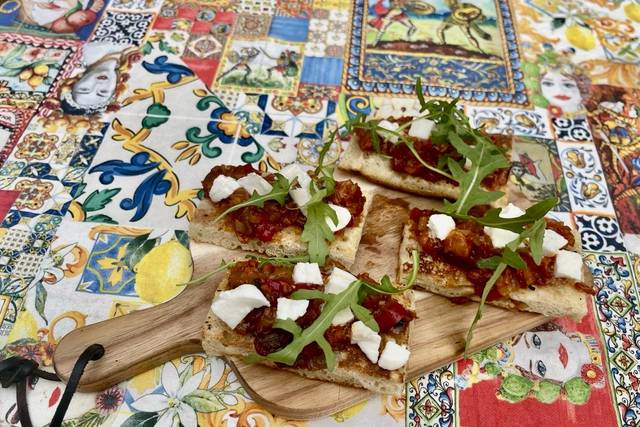 Bruschetta caponata