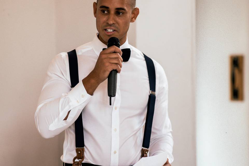 Groom speech