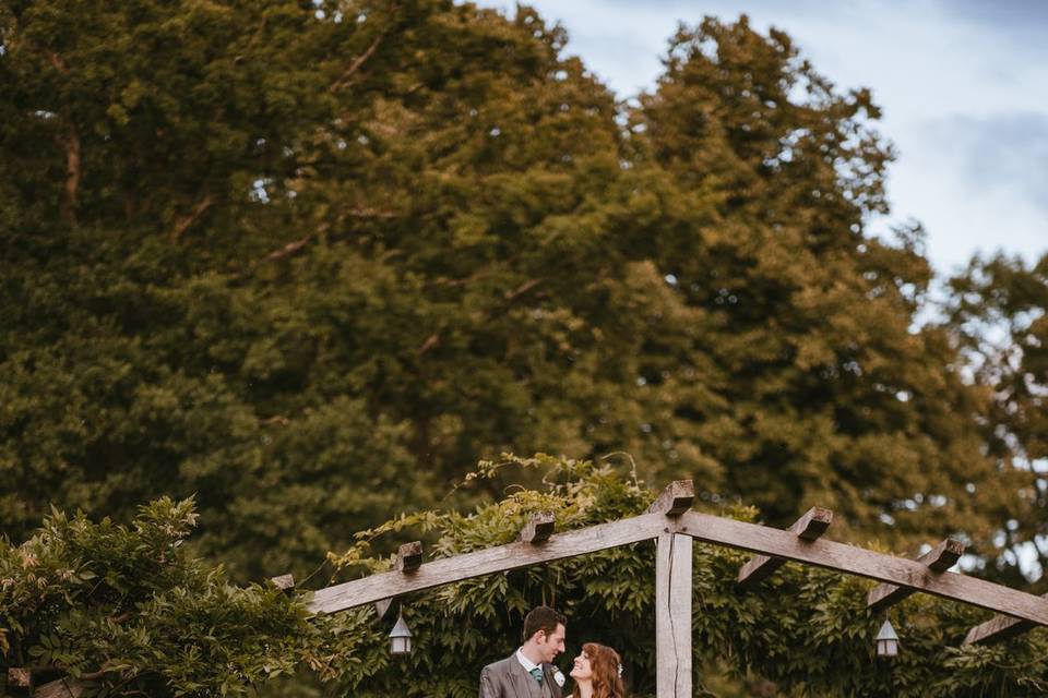 Couple on Bridge