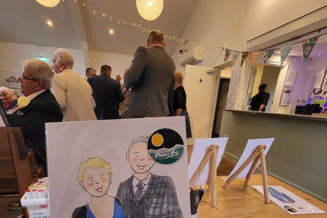 Wedding Illustration in Devon