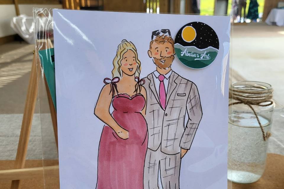 Live illustration
