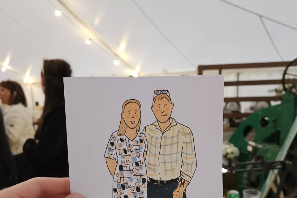 Live illustration