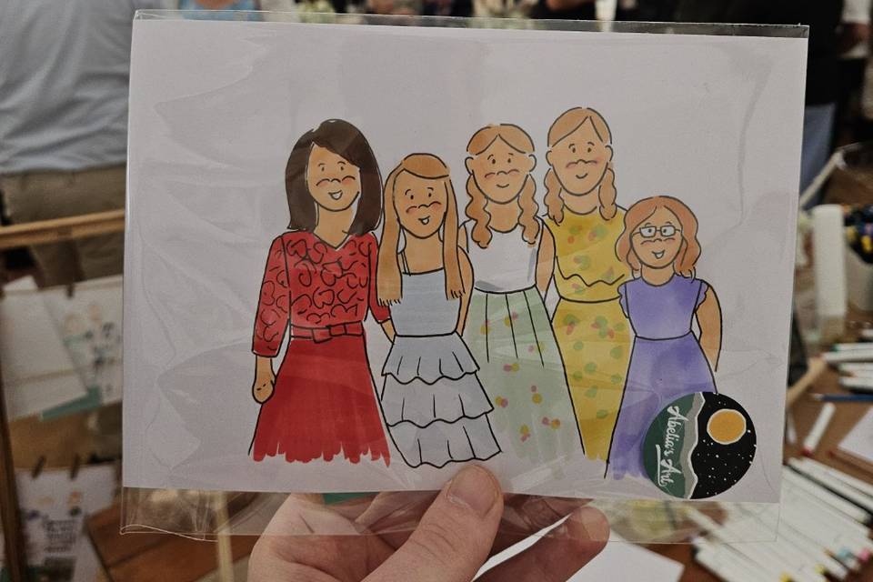 Live illustration
