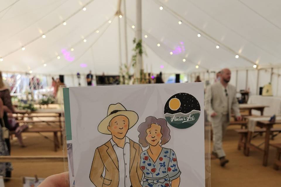 Live illustration