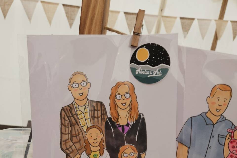Live illustration