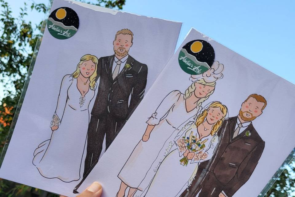 Bridal illustrations