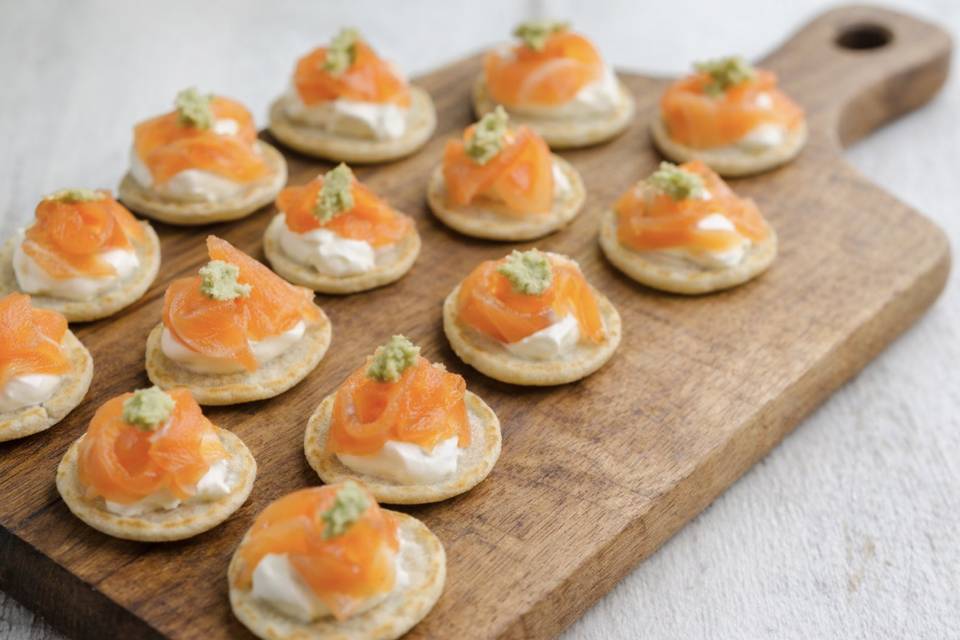 Delicate Canapes