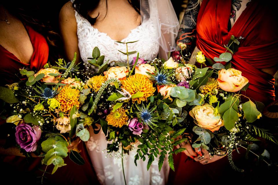 Autumn bouquets