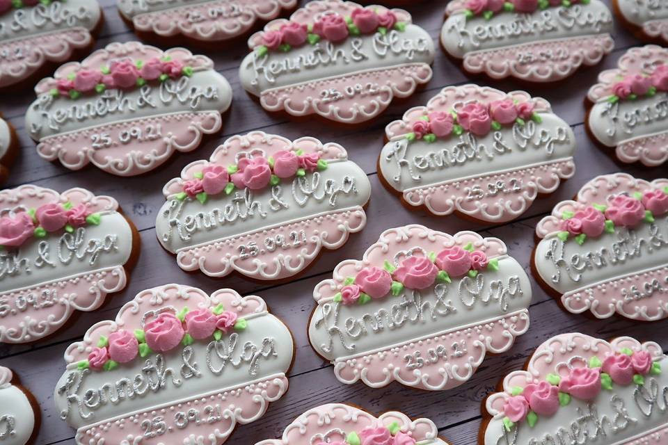 Fancy wedding favours