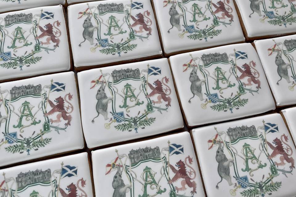 Printed wedding favours