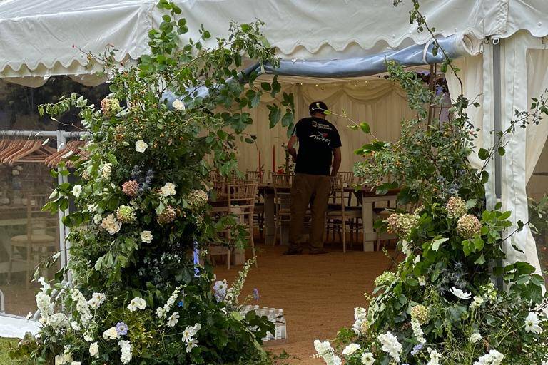 Marquee arch