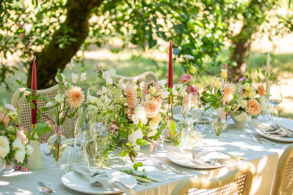 Orchard September wedding