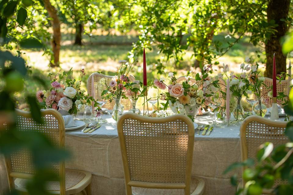 Orchard September wedding