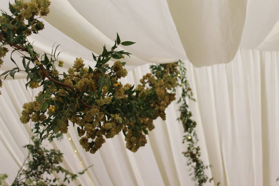Marquee garlands