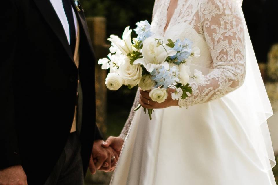 Blues and whites