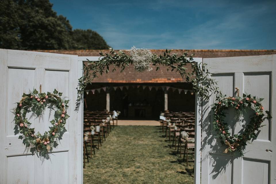 Courtyard decoration