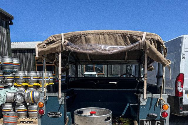 Kegs collected locally