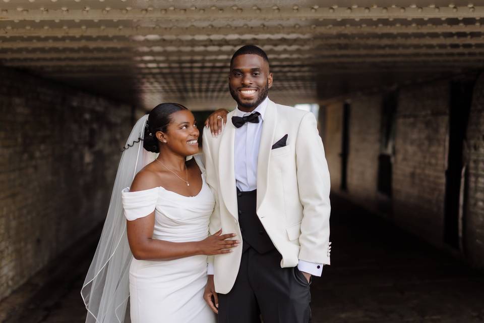 Bride and groom